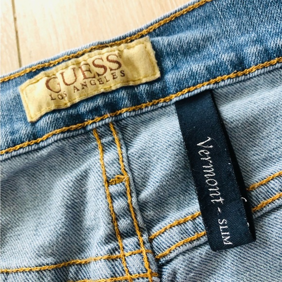 Guess Vermont Slim Light Wash Jeans Size 30x32 - Picture 13 of 13